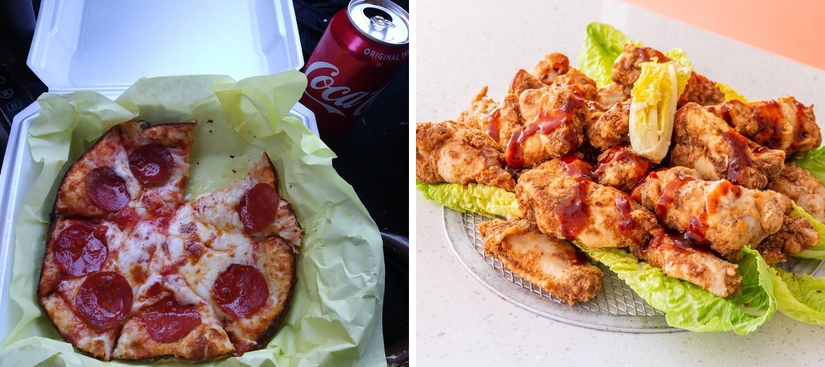 Dave's 2 For 1 Pizza Menu